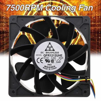 7500RPM Computer CPU Coolers 12V 4Pin DC Brushless PC Computer Workstation Case Cooling Fan 120*38 mm Cooler Fans For S7 S9
7500RPM Computer CPU Coolers 12V 4Pin DC Brushless PC Computer Workstation Case Cooling Fan 120*38 mm Cooler Fans For S7 S9