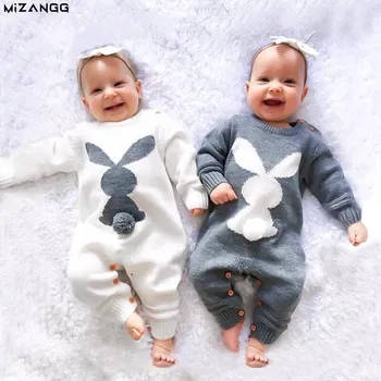 Baby Rompers Set Newborn Rabbit Baby Jumpsuit Overall Long Sleevele Baby Boys Clothes Autumn Knitted Girls Baby Casual Clothes
Baby Rompers Set Newborn Rabbit Baby Jumpsuit Overall Long Sleevele Baby Boys Clothes Autumn Knitted Girls Baby Casual Clothes