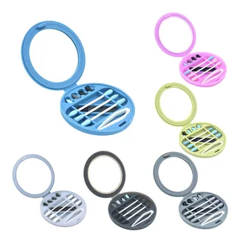 Reusable Cotton Swab Box Ear Cleaning Cosmetic Silicone Buds Swabs Sticks Double-headed Recyclings for Cleaning Makeup Tools
Reusable Cotton Swab Box Ear Cleaning Cosmetic Silicone Buds Swabs Sticks Double-headed Recyclings for Cleaning Makeup Tools
