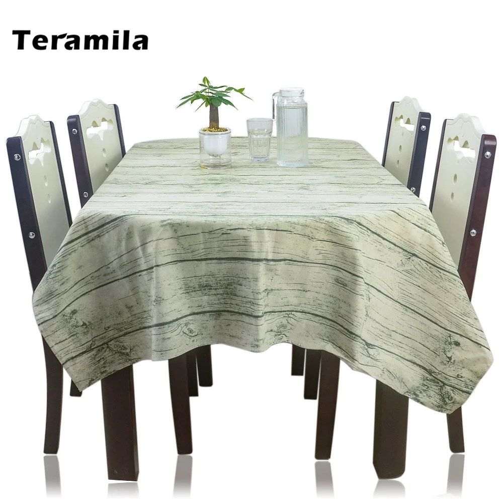 Teramila Rectangle Thick Table Cloth Vintage Wood Grain Design Square Table Cover For Dining Home Party Mantel Wedding Kitchen
Teramila Rectangle Thick Table Cloth Vintage Wood Grain Design Square Table Cover For Dining Home Party Mantel Wedding Kitchen