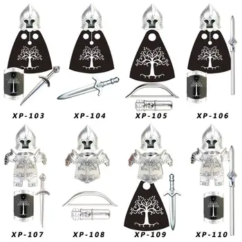 Koruit KT1014 Lord Gondor Rings soldiers weapons lancer archer equipment Medieval Knight Action Figures Building Blocks Toys 
Koruit KT1014 Lord Gondor Rings soldiers weapons lancer archer equipment Medieval Knight Action Figures Building Blocks Toys
