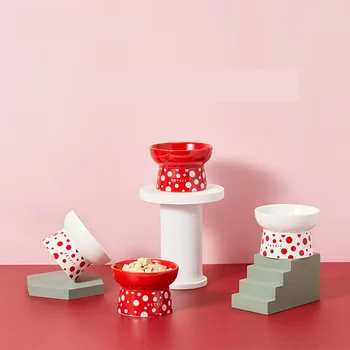 Fashion Ceramic Pet Bowl Cute Cat Bowls Water Basin Dog Pot Pet Drinking Eat Bowl Round Ceramic Bowl Dog Feeders
Fashion Ceramic Pet Bowl Cute Cat Bowls Water Basin Dog Pot Pet Drinking Eat Bowl Round Ceramic Bowl Dog Feeders