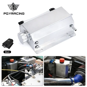 PQY -Universal 2L Alloy Engine Oil Fuel Gas Catch Can Breather Tank Bottle Coolant Radiator Overflow Tank PQY-TK55BK
PQY -Universal 2L Alloy Engine Oil Fuel Gas Catch Can Breather Tank Bottle Coolant Radiator Overflow Tank PQY-TK55BK