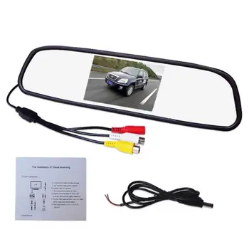 4.3" Car TFT LCD Monitor Mirror + HD LCD Reverse Two-way Input Reversing Image Rear View Backup Camera Kit
4.3" Car TFT LCD Monitor Mirror + HD LCD Reverse Two-way Input Reversing Image Rear View Backup Camera Kit