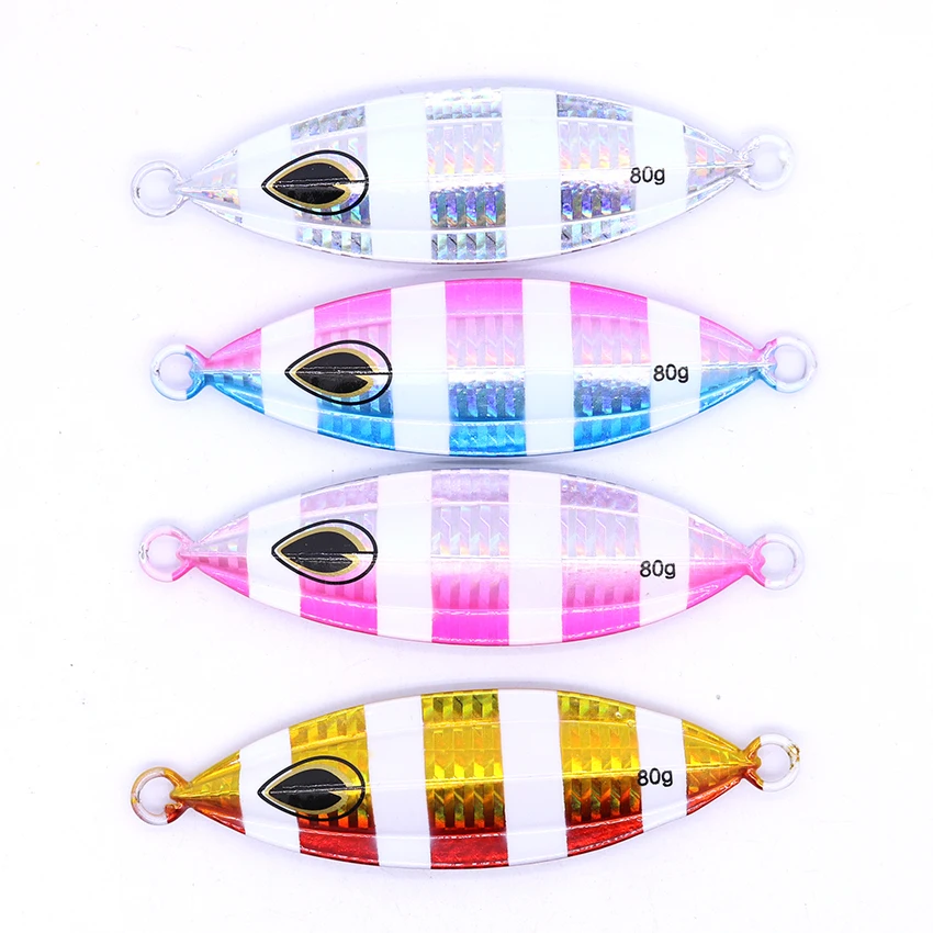 CASTFUN Metal Jigs 40g 60g 80g 100g 150g 1pc Artificial Baits Jigging Lures Slow Jigging Lures Fishing Jigs
CASTFUN Metal Jigs 40g 60g 80g 100g 150g 1pc Artificial Baits Jigging Lures Slow Jigging Lures Fishing Jigs