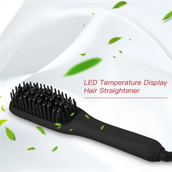 Electric Beard Straightener Hair Brush LCD Display Straightening Iron Comb Temperature Control Comb Hair Styling Tool
Electric Beard Straightener Hair Brush LCD Display Straightening Iron Comb Temperature Control Comb Hair Styling Tool