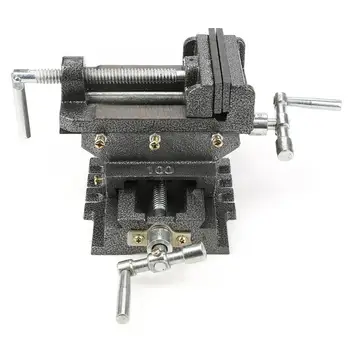 4inches Machinist Vise Cross Slide Drill Press Vise Metal Milling Vice Holder Clamping Tool Machine Tool
4inches Machinist Vise Cross Slide Drill Press Vise Metal Milling Vice Holder Clamping Tool Machine Tool