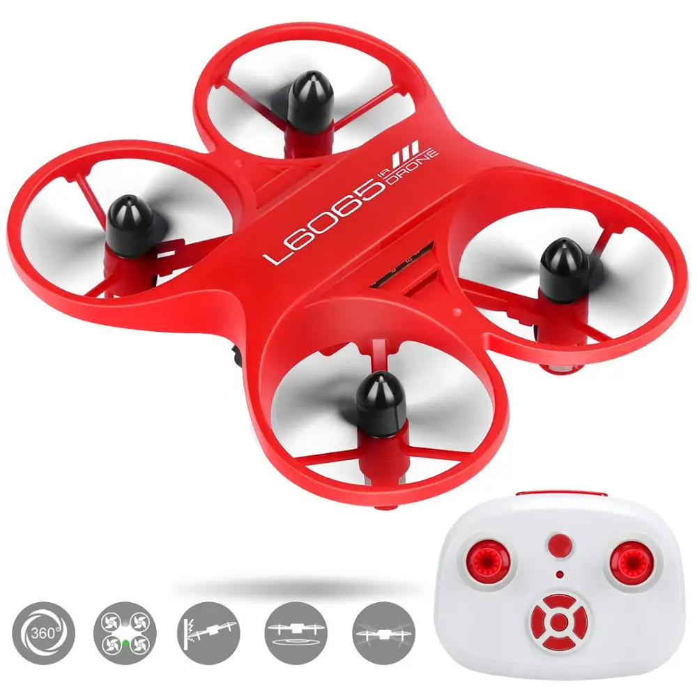 Mini Drone with Camera HD FPV Camera RC Quadcopter Drones 6 Remote Control Mini Dron Headless Mode Helicopter for Children Toys
Mini Drone with Camera HD FPV Camera RC Quadcopter Drones 6 Remote Control Mini Dron Headless Mode Helicopter for Children Toys