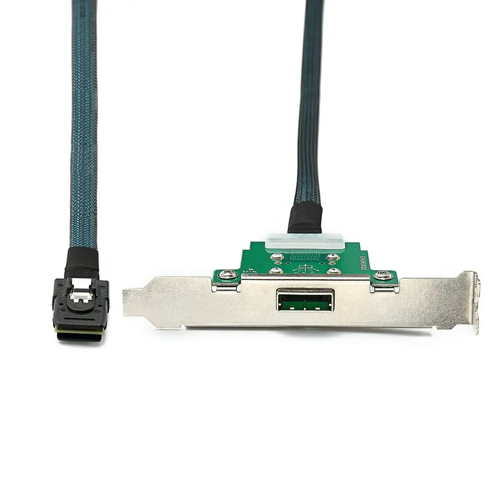 New Server Transmission Line Sff-8088 Female To Sff-8643 Computer Hard Drive Data Cable
New Server Transmission Line Sff-8088 Female To Sff-8643 Computer Hard Drive Data Cable