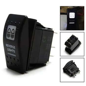 White Led Reverse Lights Switch For UTV Can Am Commander Maverick X3 Commander Black Hard Surface Rocker
White Led Reverse Lights Switch For UTV Can Am Commander Maverick X3 Commander Black Hard Surface Rocker