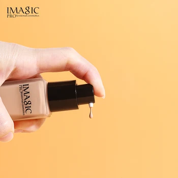 IMAGIC Liquid Foundation Waterproof Oil Control Brighten Complexion Concealer Long-lasting Moisturizing Liquid Foundation 35ml 
IMAGIC Liquid Foundation Waterproof Oil Control Brighten Complexion Concealer Long-lasting Moisturizing Liquid Foundation 35ml