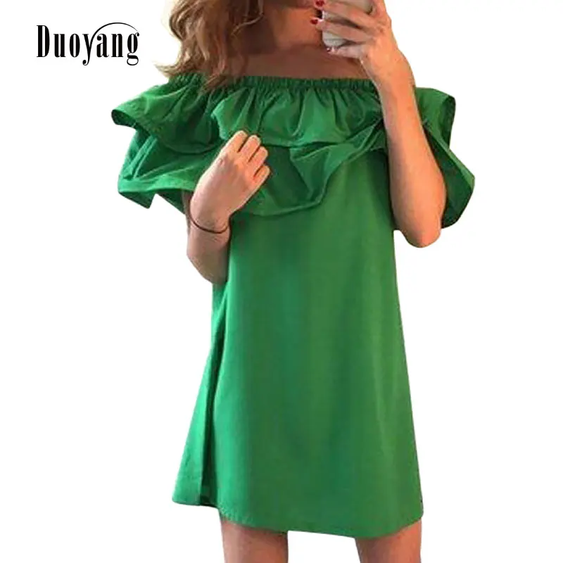 Women dress 2019 fashion sexy slash neck beach summer dress women flounced style women clothing mini dress
Women dress 2019 fashion sexy slash neck beach summer dress women flounced style women clothing mini dress