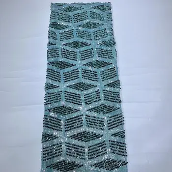 High Quality African Lace Fabric Net 2020 French Lace Fabric Tulle With Sequins Nigerian Lace Fabric For Wedding Dress
High Quality African Lace Fabric Net 2020 French Lace Fabric Tulle With Sequins Nigerian Lace Fabric For Wedding Dress
