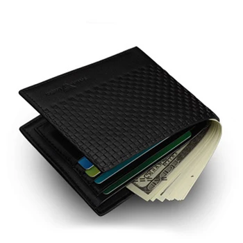 Vintage Luxury Men's Short Wallet Multi-function Card Bag Bifold PU Leather 2019 New Fashion Grid Pattern Coin Purse For Male 
Vintage Luxury Men's Short Wallet Multi-function Card Bag Bifold PU Leather 2019 New Fashion Grid Pattern Coin Purse For Male