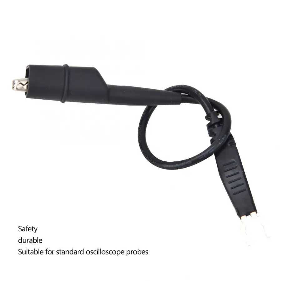 Description Picture 6 of item4Pcs Oscilloscope Probe Ground Lead Wire Cable with Clip Oscilloscope Accessories Cable Universal ground wire