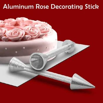 Pastry Sticks Roses Flower Holder Decoration Baking Cone Cream Tools Piping Cake Aluminium Alloy Rod 1PC 
Pastry Sticks Roses Flower Holder Decoration Baking Cone Cream Tools Piping Cake Aluminium Alloy Rod 1PC