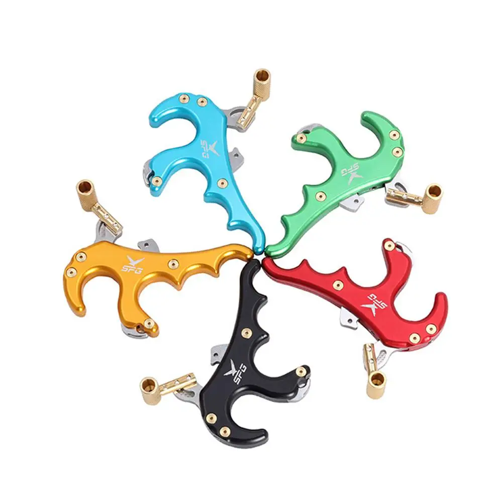 4 Finger Bow Release Caliper Archery Release Aids Thumb Trigger Grip On For Hunting Shooting Compound Bow Hand Held Bow Release
4 Finger Bow Release Caliper Archery Release Aids Thumb Trigger Grip On For Hunting Shooting Compound Bow Hand Held Bow Release