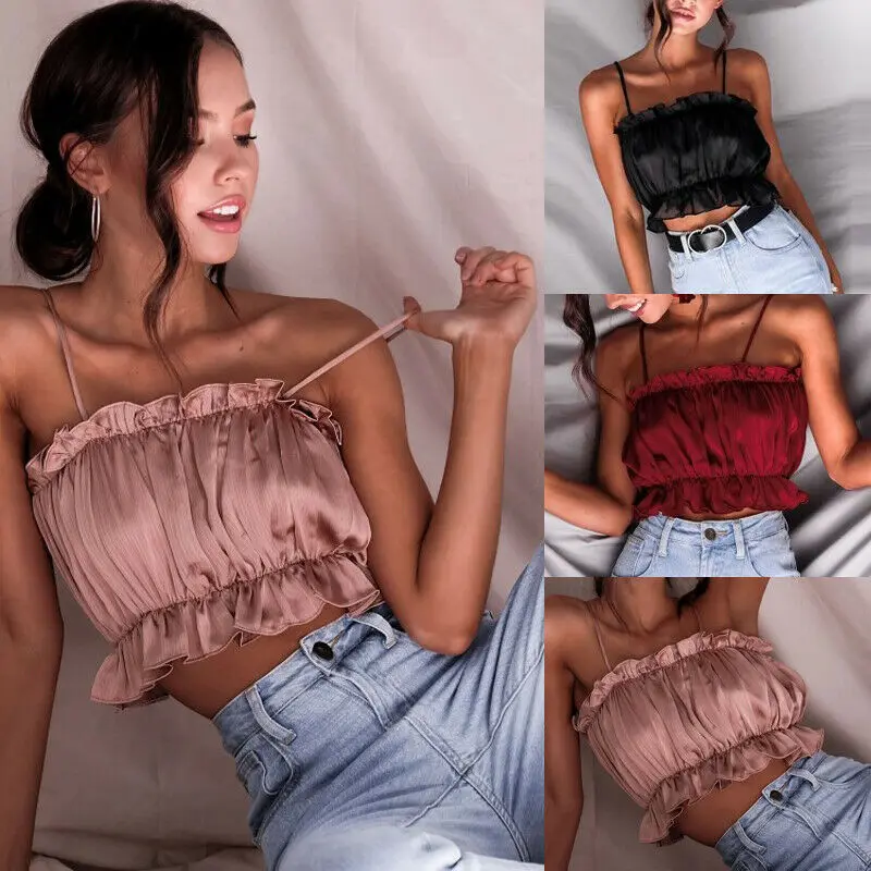 2020 Fashion Style Womens Summer Vest Crop Tank Tops Sleeveless Tee Shirt Lace T-Shirt Cami
2020 Fashion Style Womens Summer Vest Crop Tank Tops Sleeveless Tee Shirt Lace T-Shirt Cami