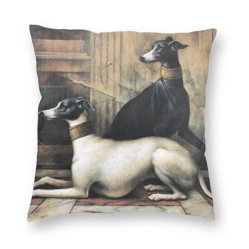 Greyhounds With Gold Collars Cushion Cover 45x45cm Home Decor 3D Printing Sihthound Dog Throw Pillow Case for Car Two Side
Greyhounds With Gold Collars Cushion Cover 45x45cm Home Decor 3D Printing Sihthound Dog Throw Pillow Case for Car Two Side