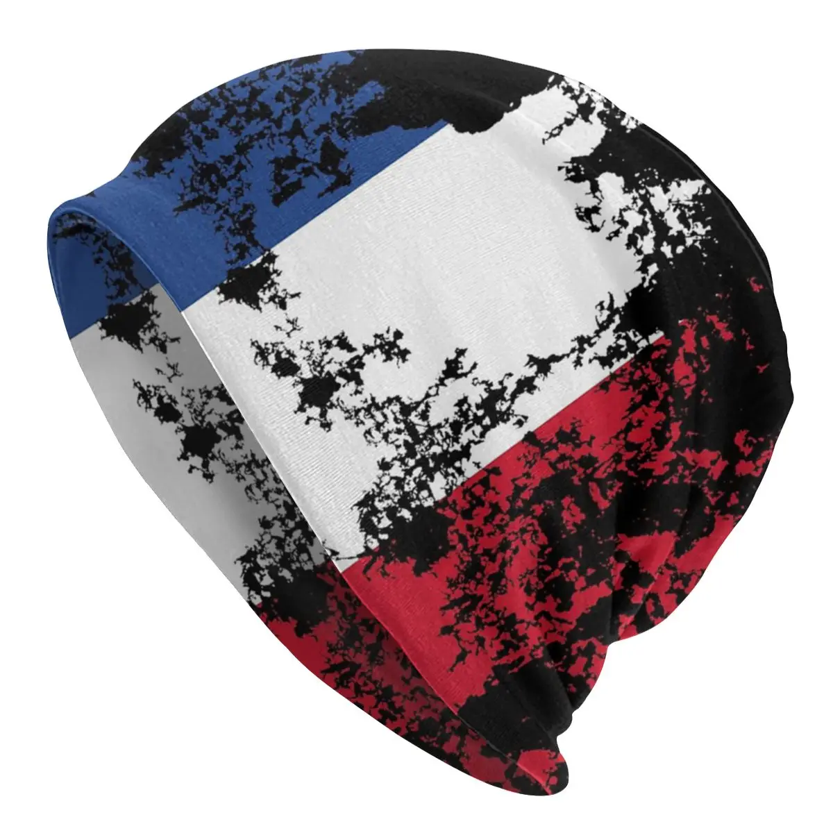 

France Flag Graphic Design French Fans Caps Casual Outdoor Skullies Beanies Hat Female Summer Multifunction Bonnet Knit Hat