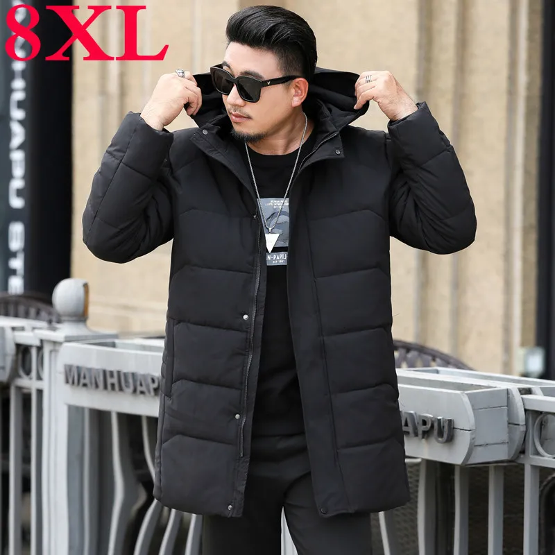 Plus size 8XL 7XL 6XL 5XL Top Quality Warm Men's Warm Winter Jacket Windproof Casual Outerwear Thick Medium Long Coat Men Parka
Plus size 8XL 7XL 6XL 5XL Top Quality Warm Men's Warm Winter Jacket Windproof Casual Outerwear Thick Medium Long Coat Men Parka