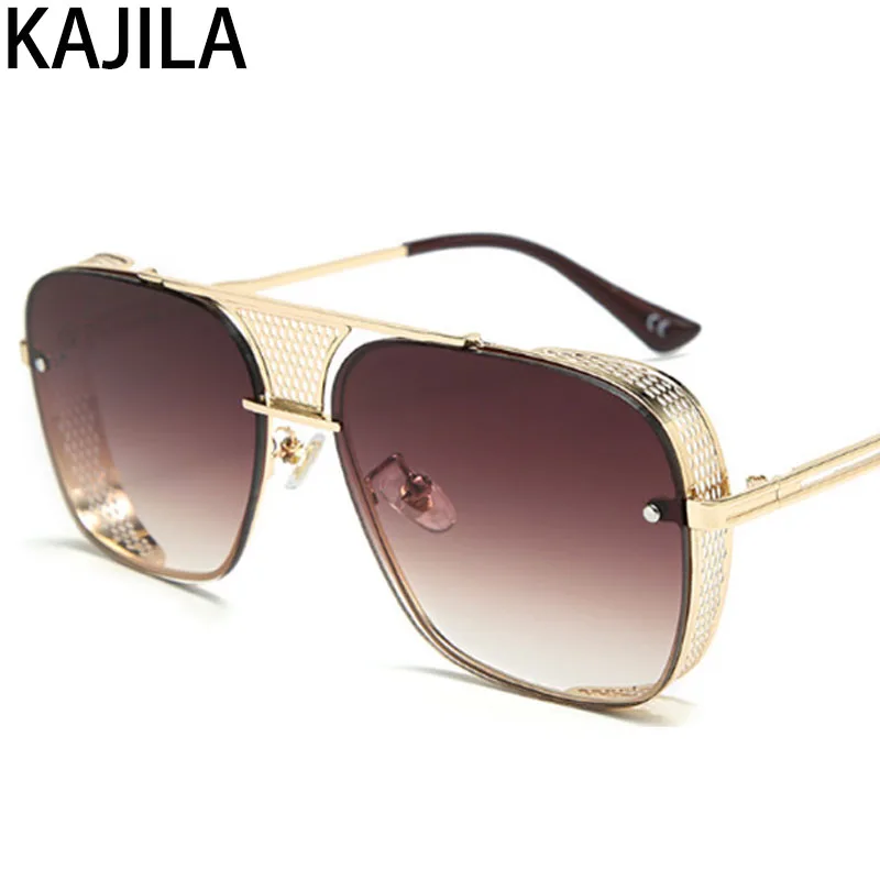 New Arrival 2019 Brand Designer Square Sunglasses For Men Metal Brown Gradient Sun glasses Women gafas de sol hombre 1169 
New Arrival 2019 Brand Designer Square Sunglasses For Men Metal Brown Gradient Sun glasses Women gafas de sol hombre 1169