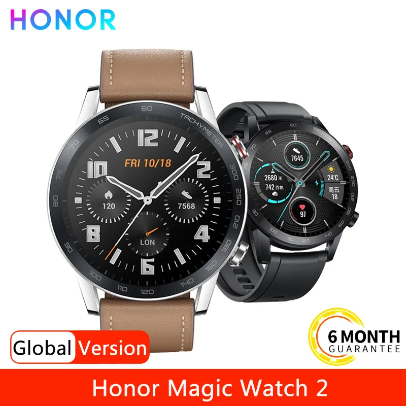Global Version Honor Magic Watch 2 Smart Watch Men Bluetooth 5.1 Smartwatch GPS Blood Oxygen 14 Days Battery 5ATM Waterproof
Global Version Honor Magic Watch 2 Smart Watch Men Bluetooth 5.1 Smartwatch GPS Blood Oxygen 14 Days Battery 5ATM Waterproof