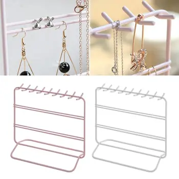 Earrings Jewelry Stand Necklace Storage Holder Display Rack Metal Display Shelf Jewelry Organizer 
Earrings Jewelry Stand Necklace Storage Holder Display Rack Metal Display Shelf Jewelry Organizer