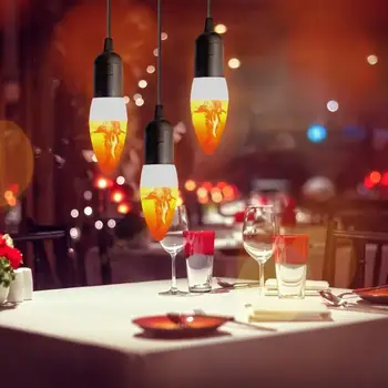 E27 Flame Effect LED Light Bulb Party Xmas Flickering Fire Decorative Lamp Light Bulb Flickering Emulation Fire Light
E27 Flame Effect LED Light Bulb Party Xmas Flickering Fire Decorative Lamp Light Bulb Flickering Emulation Fire Light
