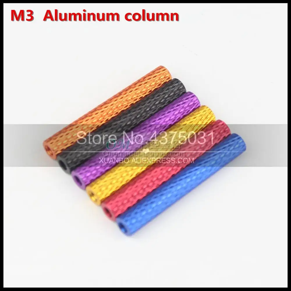 6pcs/lot M3 Aluminum Column post 30mm Round Alloy Standoff Spacer Stud Fastener for fpv drone
6pcs/lot M3 Aluminum Column post 30mm Round Alloy Standoff Spacer Stud Fastener for fpv drone