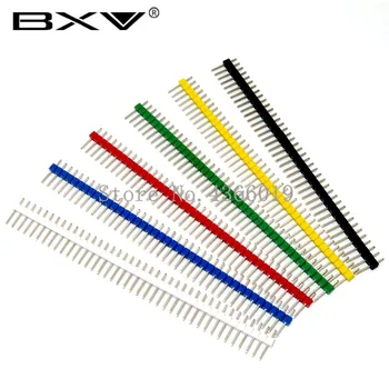 10pcs 40 Pin 1x40 Single Row Male 2.54 Breakable Pin Header Connector 40pin Strip
10pcs 40 Pin 1x40 Single Row Male 2.54 Breakable Pin Header Connector 40pin Strip