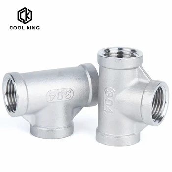 DN6-DN50 Stainless Steel 304 Female Threaded 3 Way Tee T Pipe Fitting 1/8" 1/4" 3/8" 1/2" 3/4" 1" 1-1/4" 1-1/2" 2" BSP Threaded
DN6-DN50 Stainless Steel 304 Female Threaded 3 Way Tee T Pipe Fitting 1/8" 1/4" 3/8" 1/2" 3/4" 1" 1-1/4" 1-1/2" 2" BSP Threaded