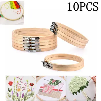 10pcs/set 10-40cm Wooden Frame Hoop Circle Embroidery Round Machine Bamboo Chinese Traditional Hand DIY Painting Frame Hanger
10pcs/set 10-40cm Wooden Frame Hoop Circle Embroidery Round Machine Bamboo Chinese Traditional Hand DIY Painting Frame Hanger