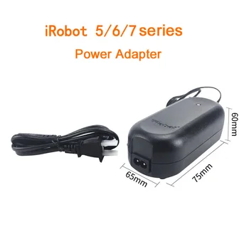 Spare parts replacement adapter plug vacuum cleaner spare charger power supply for iRobot Roomba 5/6/7 series US / EU plug
Spare parts replacement adapter plug vacuum cleaner spare charger power supply for iRobot Roomba 5/6/7 series US / EU plug