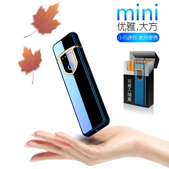 Usb-Lighter Plasma-Encendedor Touch-Sensor Cigarette Flameless Turbo Metal Mini Electronic Rechargeable
Usb-Lighter Plasma-Encendedor Touch-Sensor Cigarette Flameless Turbo Metal Mini Electronic Rechargeable