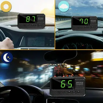 Easy Setup-Plug C60S Universal GPS Speedometer Head-up Trucks Display Over With Alarm Compatible For Car installation Speed N1G0
Easy Setup-Plug C60S Universal GPS Speedometer Head-up Trucks Display Over With Alarm Compatible For Car installation Speed N1G0