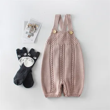 New Infant Baby Knitted Romper Jumpsuits Pants Boys Girls Autumn Winter Warm Sweater Sleeveless Straps Cotton Outfits Clothing
New Infant Baby Knitted Romper Jumpsuits Pants Boys Girls Autumn Winter Warm Sweater Sleeveless Straps Cotton Outfits Clothing