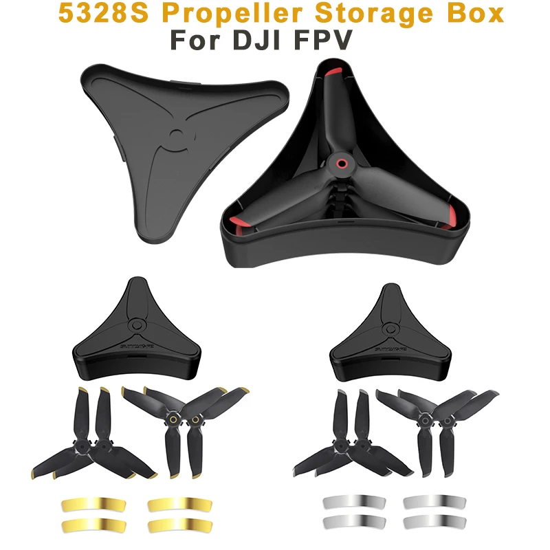 

For DJI FPV 5328S Propeller Storage Case Propeller Blade Anti-fall Protection Box For DJI FPV 5328S Aircraft Drone Accessories