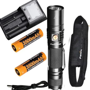 Fenix UC35 V2.0 2018 USB Rechargeable 1000 Lumen Cree XP-L HI V3 LED Flashlight with 2 X 3500mAh battery ARE-A2 charger
Fenix UC35 V2.0 2018 USB Rechargeable 1000 Lumen Cree XP-L HI V3 LED Flashlight with 2 X 3500mAh battery ARE-A2 charger