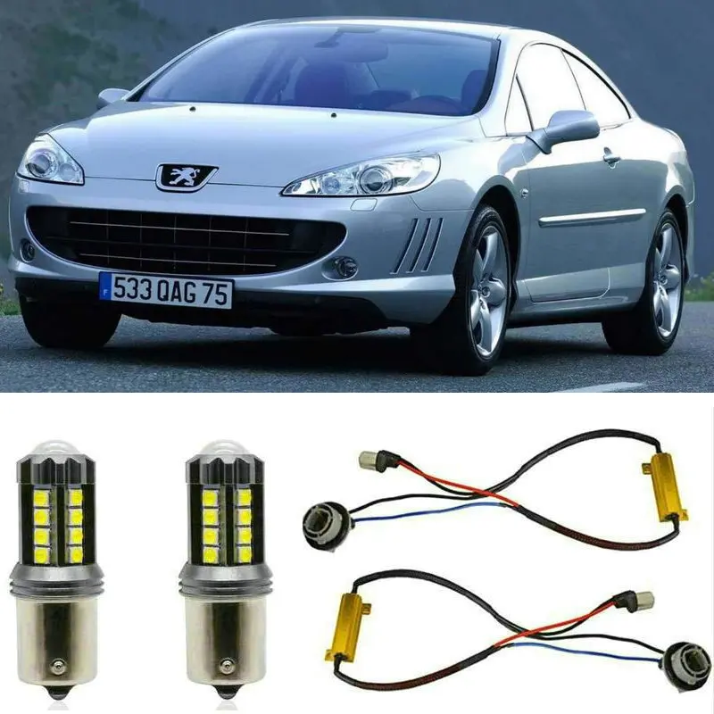 Fog lamps for PEUGEOT 407 SW 6E Stop lamp Reverse Back up bulb Front Rear Turn Signal error free 2pc
Fog lamps for PEUGEOT 407 SW 6E Stop lamp Reverse Back up bulb Front Rear Turn Signal error free 2pc