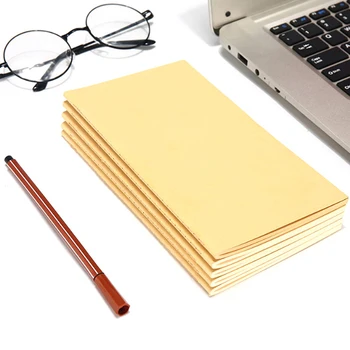 A6 Standard/Pocket Kraft Paper Notebook Blank Dot Grid Notepad Diary Journal Traveler's Refill Planner Organizer Filler Paper
A6 Standard/Pocket Kraft Paper Notebook Blank Dot Grid Notepad Diary Journal Traveler's Refill Planner Organizer Filler Paper
