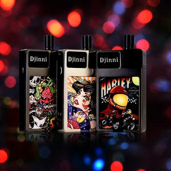 Newest CoilART Djinni 40W Pod System Kit 950mAh built-in battery with optional 0.4ohm Mesh Coil&1.2ohm Regular Coi vape kit
Newest CoilART Djinni 40W Pod System Kit 950mAh built-in battery with optional 0.4ohm Mesh Coil&1.2ohm Regular Coi vape kit