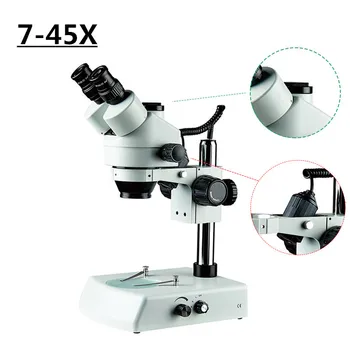 7x-45x Trinocular Microscope Trinocular Simul Focal Repair Professional Microscope For soldering Simul Focal Micro Scope
7x-45x Trinocular Microscope Trinocular Simul Focal Repair Professional Microscope For soldering Simul Focal Micro Scope