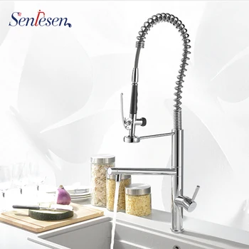 Senlesen Kitchen Faucet Spring Mixer Faucet High Pressure Spout Deck Mounted Hot and Cold Water Tap
Senlesen Kitchen Faucet Spring Mixer Faucet High Pressure Spout Deck Mounted Hot and Cold Water Tap