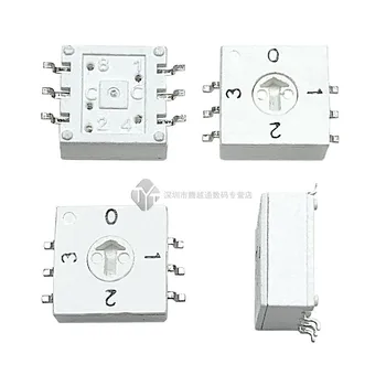 SMD 0-3 rotary coding switch DIP switch 4 gear PCB encoder 8421C positive code 3 : 3
