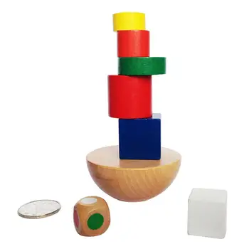 Kids DIY Assembly Building Blocks Toy Wooden Geometric Blocks Stacking Desktop Balance Game Developmental Toys For Children
Kids DIY Assembly Building Blocks Toy Wooden Geometric Blocks Stacking Desktop Balance Game Developmental Toys For Children