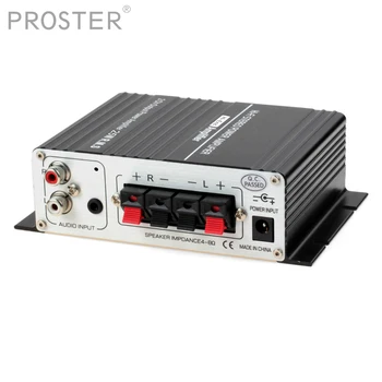 Proster For Hi-Fi Digital Amplifier Mini Stereo Audio Amplifier with Power Supply Black for Super Bass AMP RCA
Proster For Hi-Fi Digital Amplifier Mini Stereo Audio Amplifier with Power Supply Black for Super Bass AMP RCA