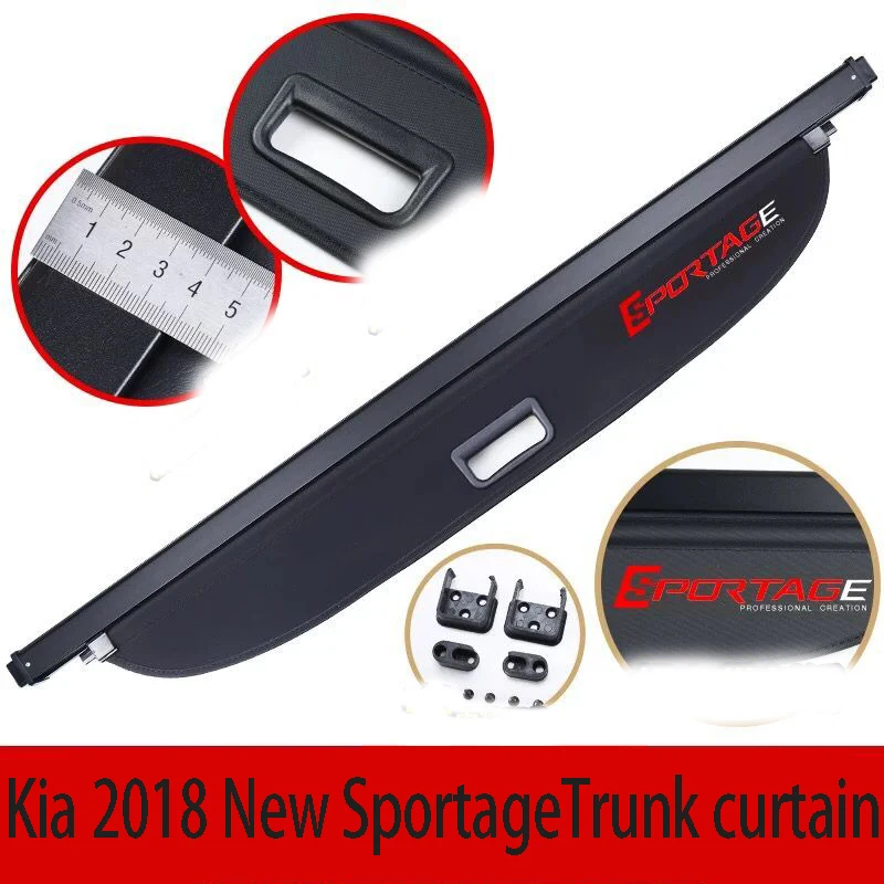 Cargo Cover Partition Curtain Screen Shade Trunk Security Shield Rear Auto Accessories Black For Kia Sportage R 2018
Cargo Cover Partition Curtain Screen Shade Trunk Security Shield Rear Auto Accessories Black For Kia Sportage R 2018
