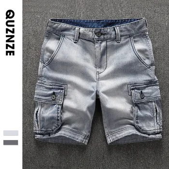 The 20th summer new men in cowboy shorts washed do old waist straight street men's wear overalls
The 20th summer new men in cowboy shorts washed do old waist straight street men's wear overalls
