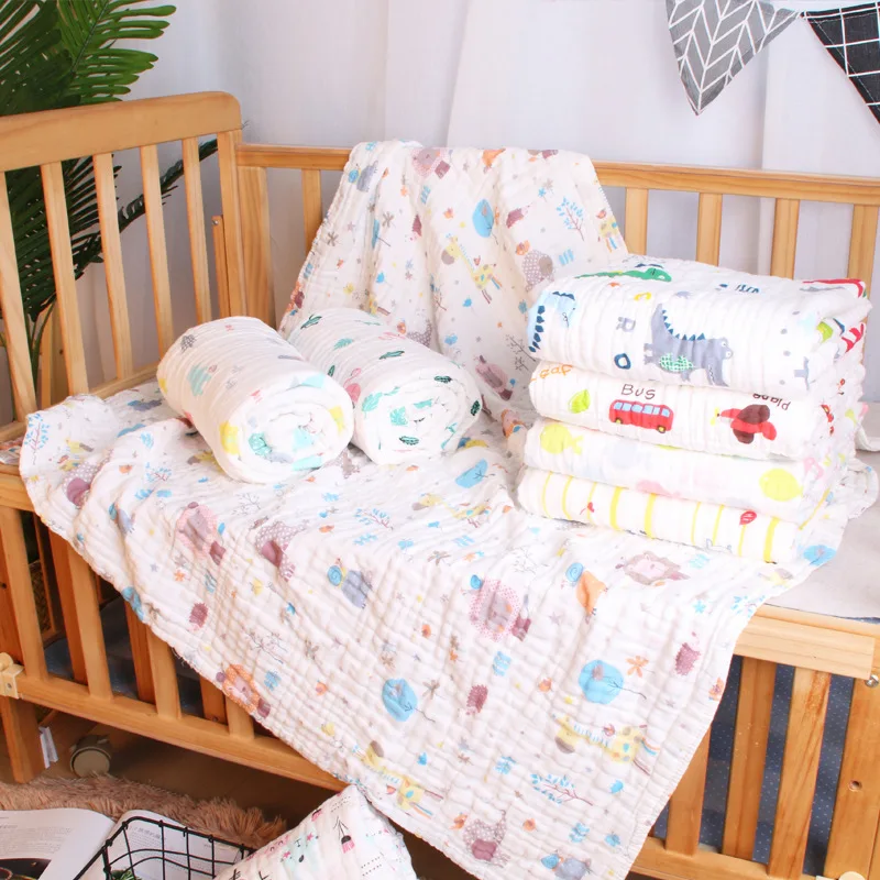 Combing Pure Cotton High Density Six-layer Washing Gauze Bath Towel for Children 110X110 Infants Wrapping Blanket Baby
Combing Pure Cotton High Density Six-layer Washing Gauze Bath Towel for Children 110X110 Infants Wrapping Blanket Baby